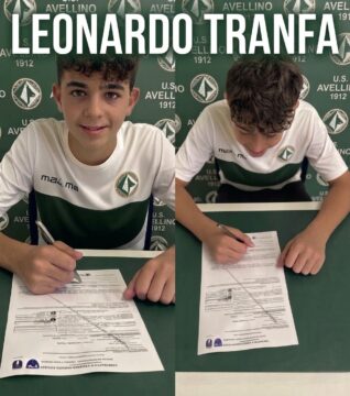 Valle Caudina: Leonardo Tranfa firma con l’U.S. Avellino