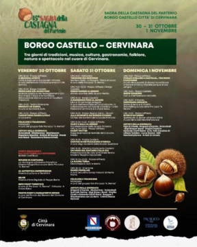Cervinara: si apre la 45esima edizione della Sagra della Castagna del Partenio