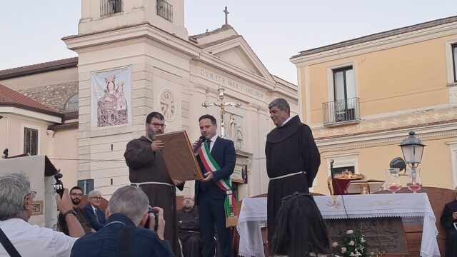 I ringraziamenti di Padre Ibrahim Faltas alla comunità di Pietrelcina