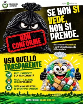 Rotondi vara una nuova campagna per potenziare la raccolta differenziata