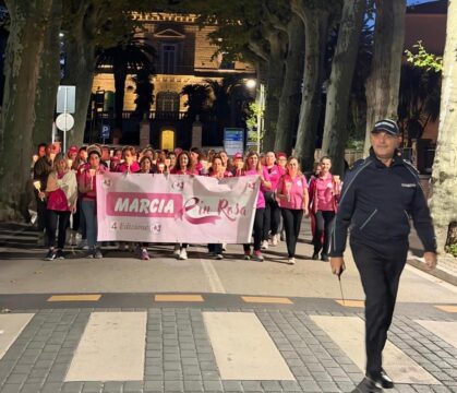 La marcia rosa per la salute delle donne