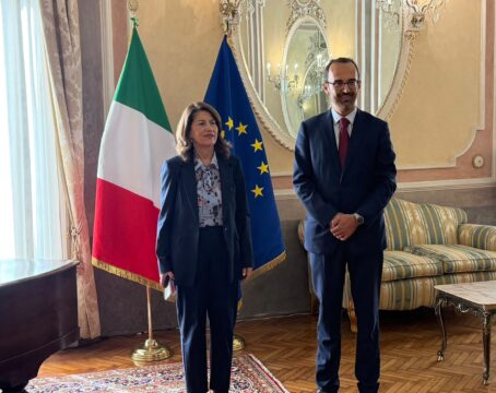 Il Vice Capo Missione dell’Ambasciata tedesca a Roma ricevuto dal Prefetto Franca Fico